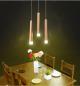 Preview: 360Home Dezent minimalisierte LED-Pendelleuchte Holz design für das Esszimmer